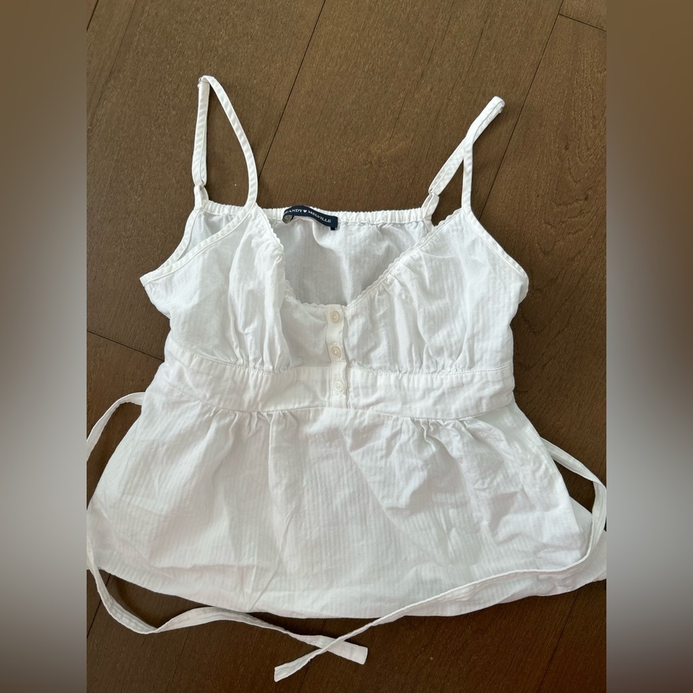 Brandy white tank